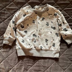 H and M snoopy sweatshirt